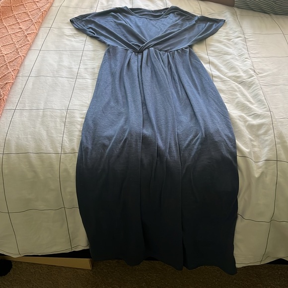 Heather Blue Cupshe Swim coverup - Picture 2 of 4